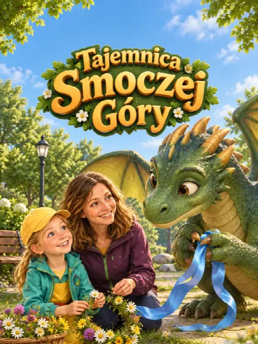 Okładka książeczki „Tajemnica Smoczej Góry”