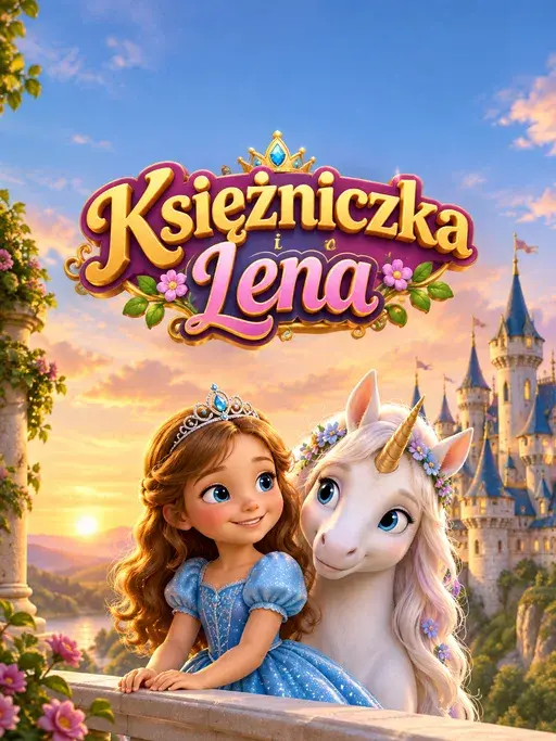 Okładka książeczki „Księżniczka Lena”