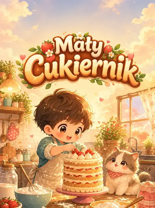Okładka książeczki „Mały Cukiernik”